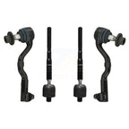 TOR Front Outer & Inner Steering Tie Rod End Kit For BMW X5 X6 Without Active Control - Left Right Side (Driver Passenger) KTR-105893