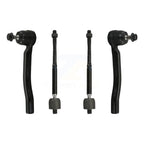 TOR Front Outer & Inner Steering Tie Rod End Kit For Nissan Kicks Versa - Left Right Side (Driver Passenger) KTR-105894