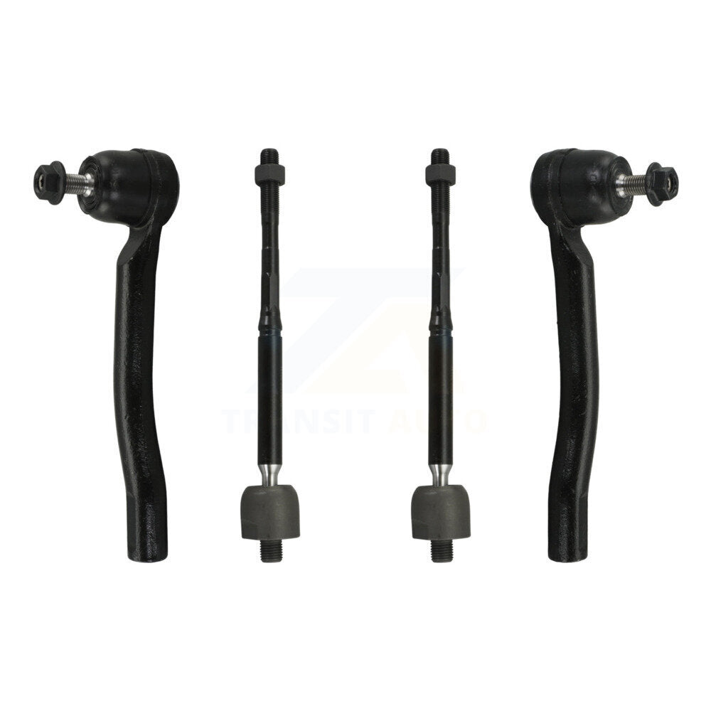 TOR Front Outer & Inner Steering Tie Rod End Kit For Nissan Kicks Versa - Left Right Side (Driver Passenger) KTR-105894