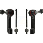 TOR Front Outer & Inner Steering Tie Rod End Kit For Ford F-150 Expedition Lincoln Navigator - Left Right Side (Driver Passenger) KTR-105895