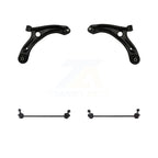 TOR Front Suspension Lower Control Arm And Ball Joint Assembly Stabilizer Bar Link Kit For 2015-2020 Honda Fit - Left Right Side (Driver Passenger) KTR-105904