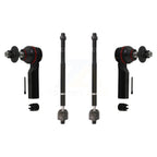 TOR Front Steering Inner & Outer Tie Rod End Kit For 2019-2024 Toyota RAV4 - Left Right Side (Driver Passenger) KTR-105908