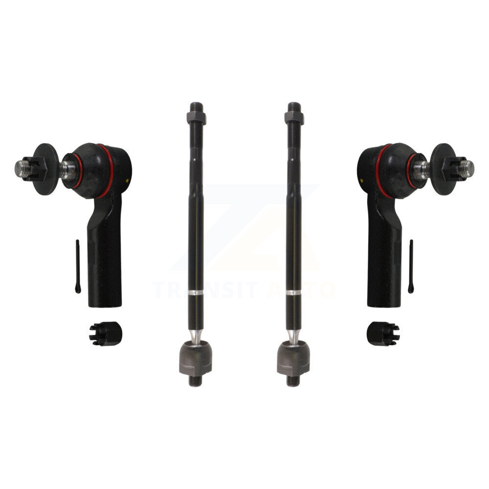 TOR Front Steering Inner & Outer Tie Rod End Kit For 2019-2024 Toyota RAV4 - Left Right Side (Driver Passenger) KTR-105908