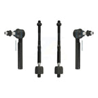 TOR Front Steering Inner & Outer Tie Rod End Kit For 2016-2021 Mazda CX-3 - Left Right Side (Driver Passenger) KTR-105909