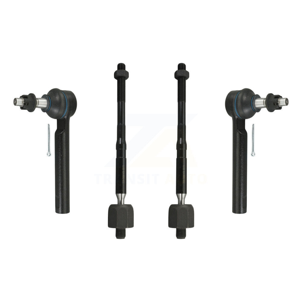 TOR Front Steering Inner & Outer Tie Rod End Kit For 2016-2021 Mazda CX-3 - Left Right Side (Driver Passenger) KTR-105909