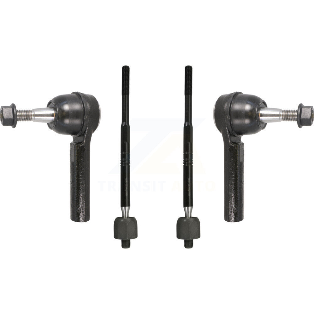 TOR Front Steering Inner & Outer Tie Rod End Kit For Chevrolet Equinox GMC Terrain Buick Envision - Left Right Side (Driver
