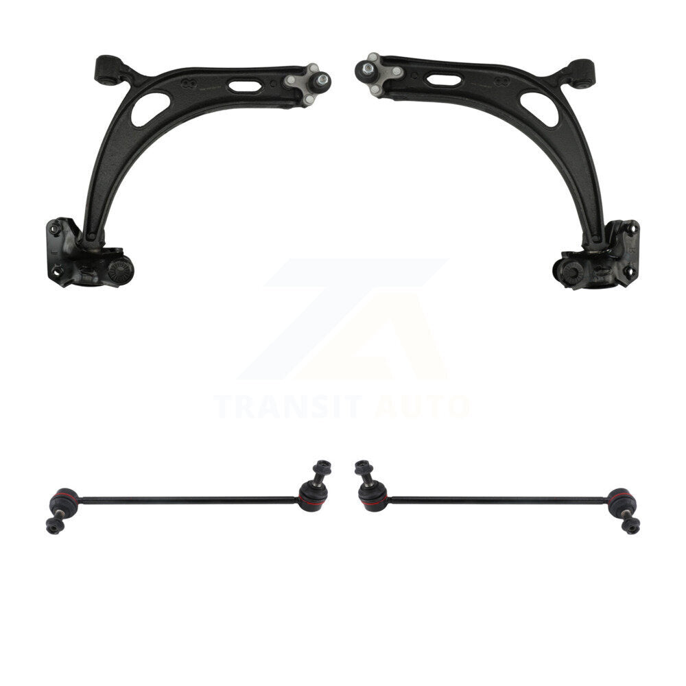 TOR Front Suspension Lower Control Arm And Ball Joint Assembly Stabilizer Bar Link Kit For Volkswagen Atlas Cross Sport - Left Right Side (Driver Passenger) KTR-105916