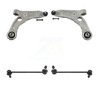 TOR Front Suspension Lower Control Arm And Ball Joint Assembly Stabilizer Bar Link Kit For 2015-2017 Chrysler 200 Without 17" Factory Wheels - Left Right Side (Driver Passenger) KTR-105917