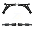 TOR Front Suspension Lower Control Arm And Ball Joint Assembly Stabilizer Bar Link Kit For Mitsubishi Mirage G4 - Left Right Side (Driver Passenger) KTR-105918