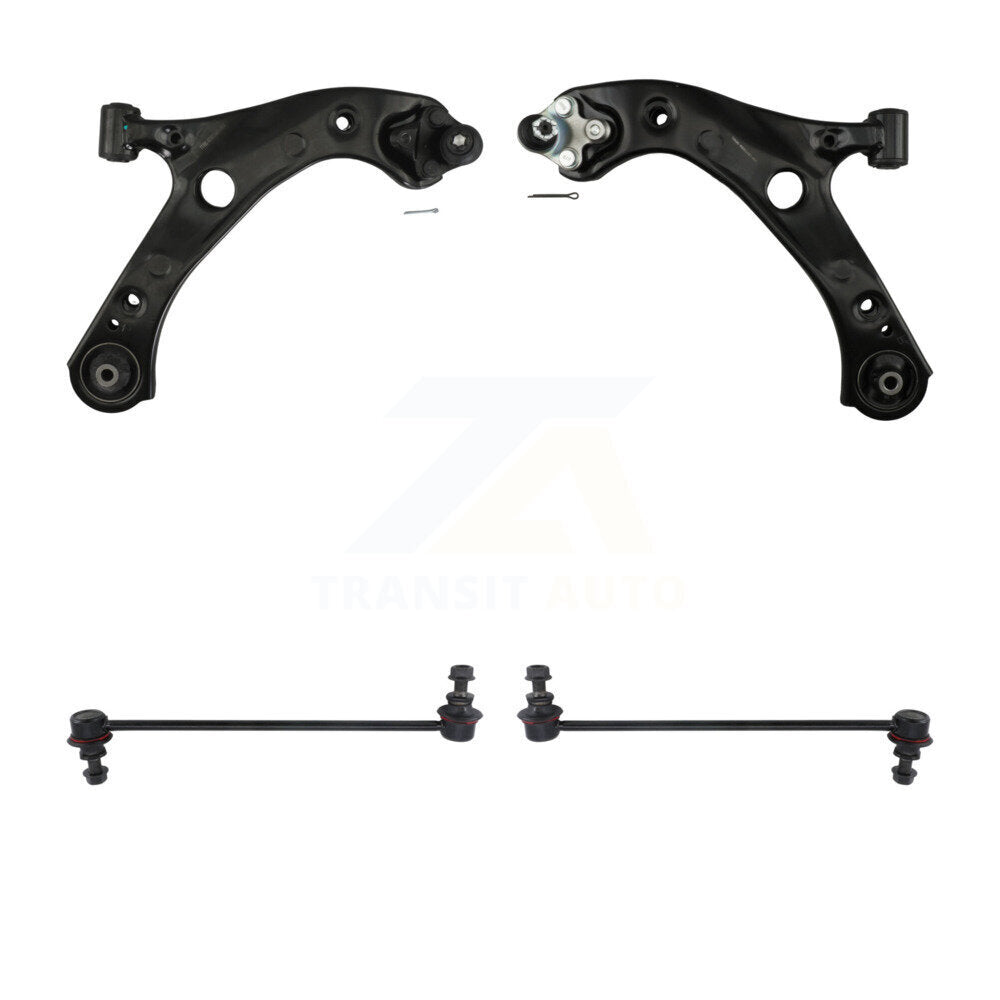 TOR Front Suspension Lower Control Arm And Ball Joint Assembly Stabilizer Bar Link Kit For Toyota Corolla Prius Prime AWD-e