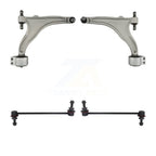 TOR Front Suspension Lower Control Arm And Ball Joint Assembly Stabilizer Bar Link Kit For 2010-2016 Cadillac SRX - Left Right Side (Driver Passenger) KTR-105920