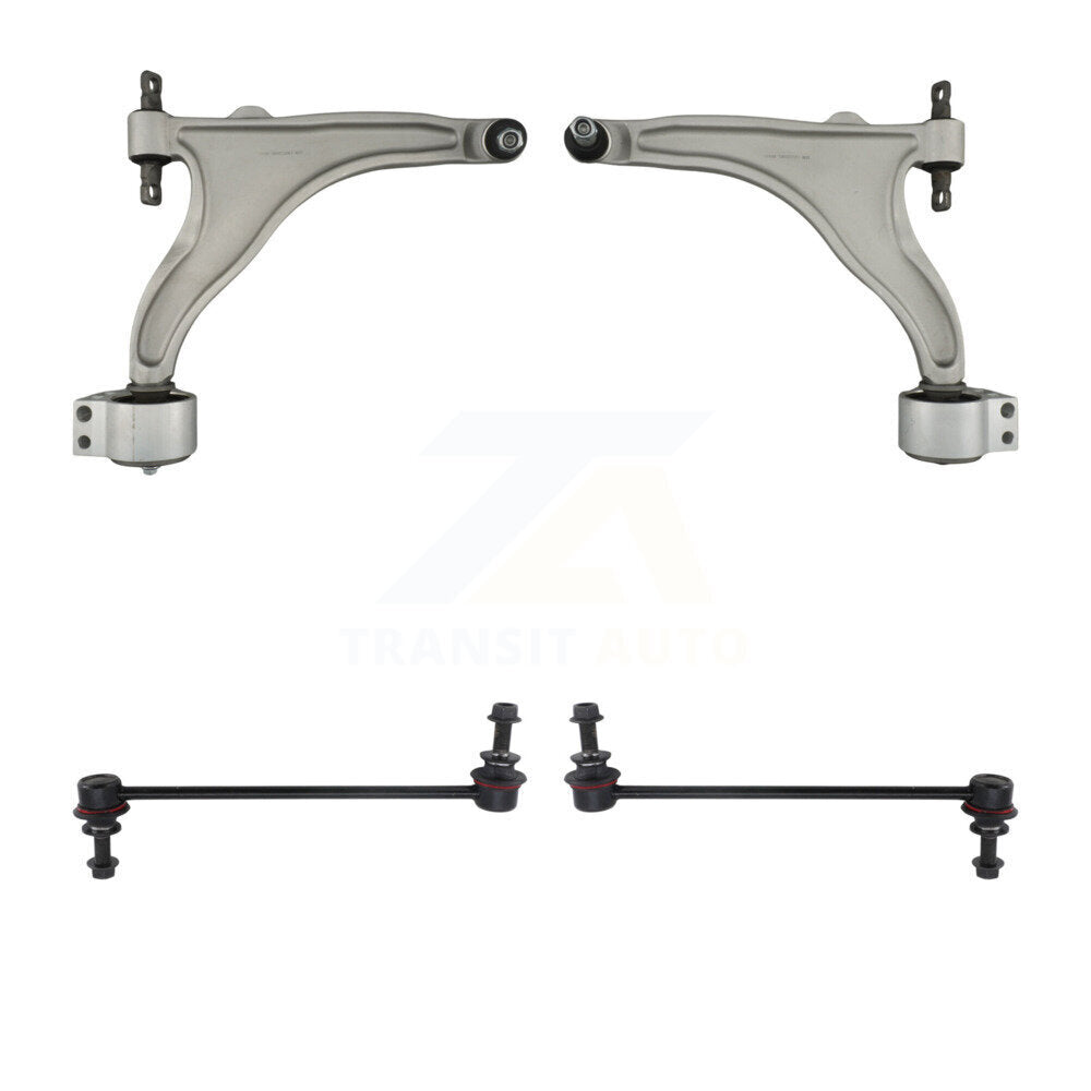 TOR Front Suspension Lower Control Arm And Ball Joint Assembly Stabilizer Bar Link Kit For 2010-2016 Cadillac SRX - Left Right Side (Driver Passenger) KTR-105920