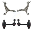 TOR Front Suspension Lower Control Arm And Ball Joint Assembly Stabilizer Bar Link Kit For Jeep Grand Cherokee Dodge Durango WK - Left Right Side (Driver Passenger) KTR-105921