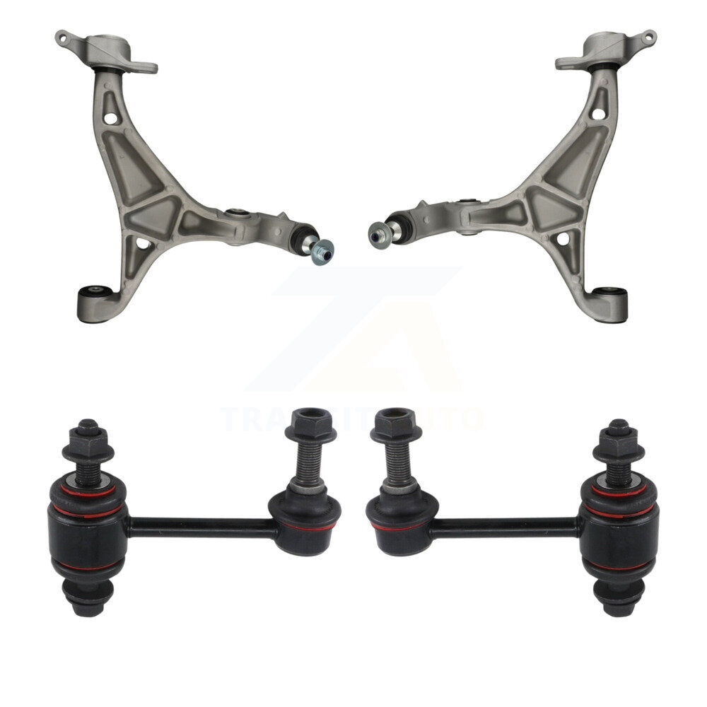 TOR Front Suspension Lower Control Arm And Ball Joint Assembly Stabilizer Bar Link Kit For Jeep Grand Cherokee Dodge Durango WK - Left Right Side (Driver Passenger) KTR-105921