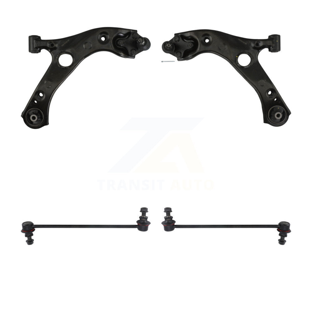 TOR Front Suspension Lower Control Arm And Ball Joint Assembly Stabilizer Bar Link Kit For 2018-2022 Toyota C-HR - Left