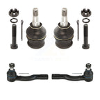 TOR Front Suspension Lower Ball Joint And Outer Tie Rod End Kit For Subaru Outback Legacy WRX STI - Left Right Side (Driver Passenger) KTR-105949