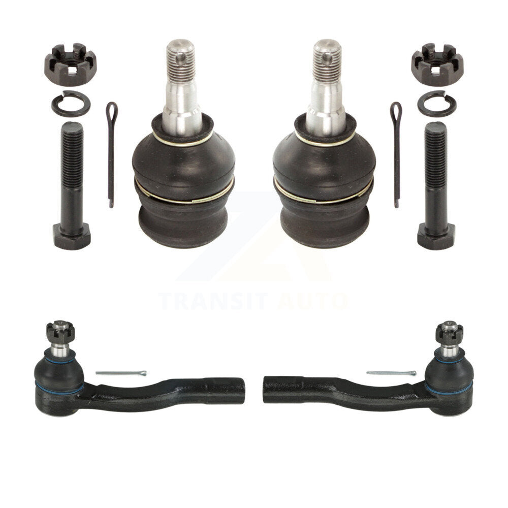 TOR Front Suspension Lower Ball Joint And Outer Tie Rod End Kit For Subaru Outback Legacy WRX STI - Left Right Side (Driver