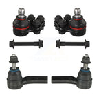 TOR Front Suspension Lower Ball Joint And Outer Tie Rod End Kit For 2016-2022 Chevrolet Spark - Left Right Side (Driver Passenger) KTR-105950