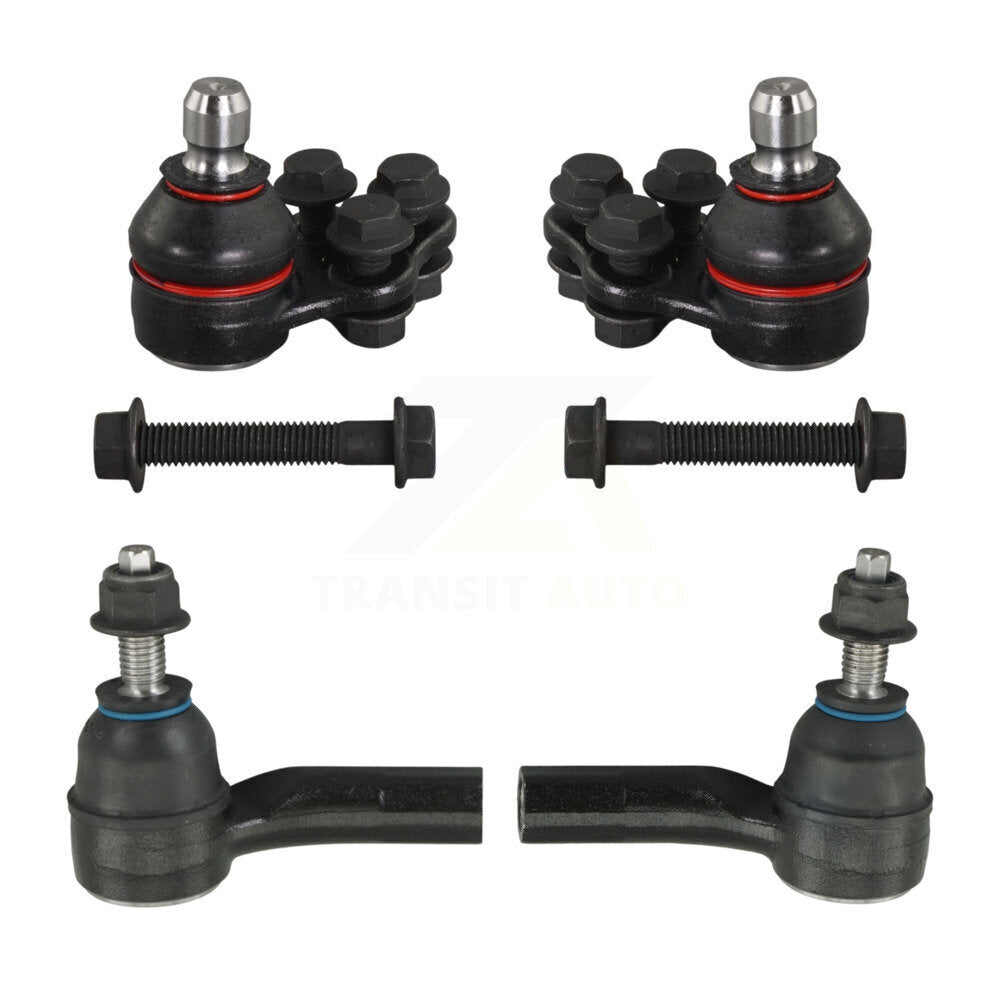 TOR Front Suspension Lower Ball Joint And Outer Tie Rod End Kit For 2016-2022 Chevrolet Spark - Left Right Side (Driver
