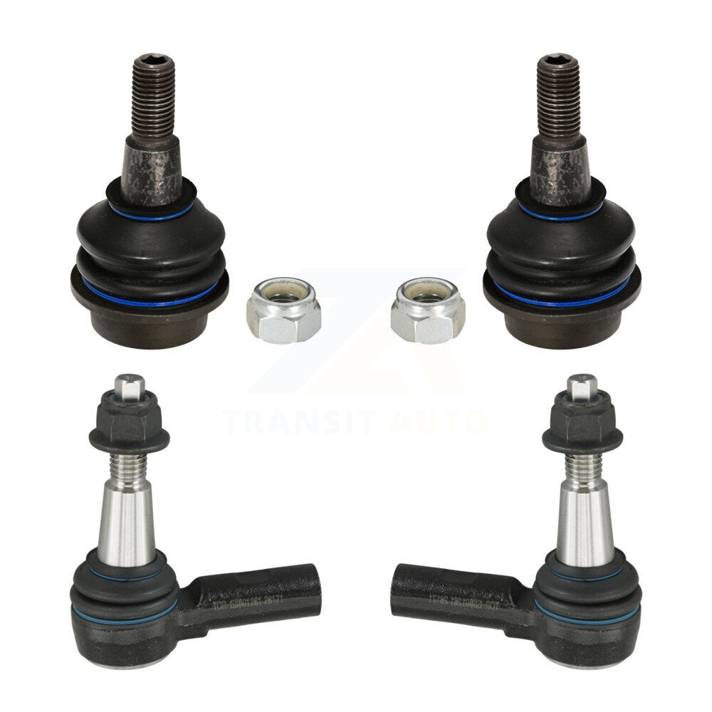 TOR Front Suspension Lower Ball Joint And Outer Tie Rod End Kit For Chevrolet Colorado GMC Canyon - Left Right Side (Driver