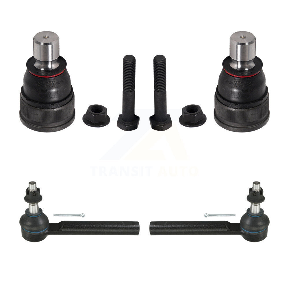 TOR Front Suspension Lower Ball Joint And Outer Tie Rod End Kit For 2016-2022 Mazda CX-3 - Left Right Side (Driver