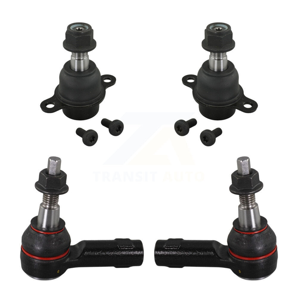 TOR Front Suspension Lower Ball Joint And Outer Tie Rod End Kit For Ford Transit-250 Transit-150 Transit-350 HD - Left