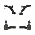 TOR Front Suspension Lower Control Arm Assembly And Outer Tie Rod End Kit For 2016-2022 Chevrolet Spark - Left Right Side (Driver Passenger) KTR-105961