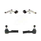 TOR Front Suspension Lower Control Arm Assembly And Outer Tie Rod End Kit For 2020-2023 Ford Transit Connect With Aluminum - Left Right Side (Driver Passenger) KTR-105967