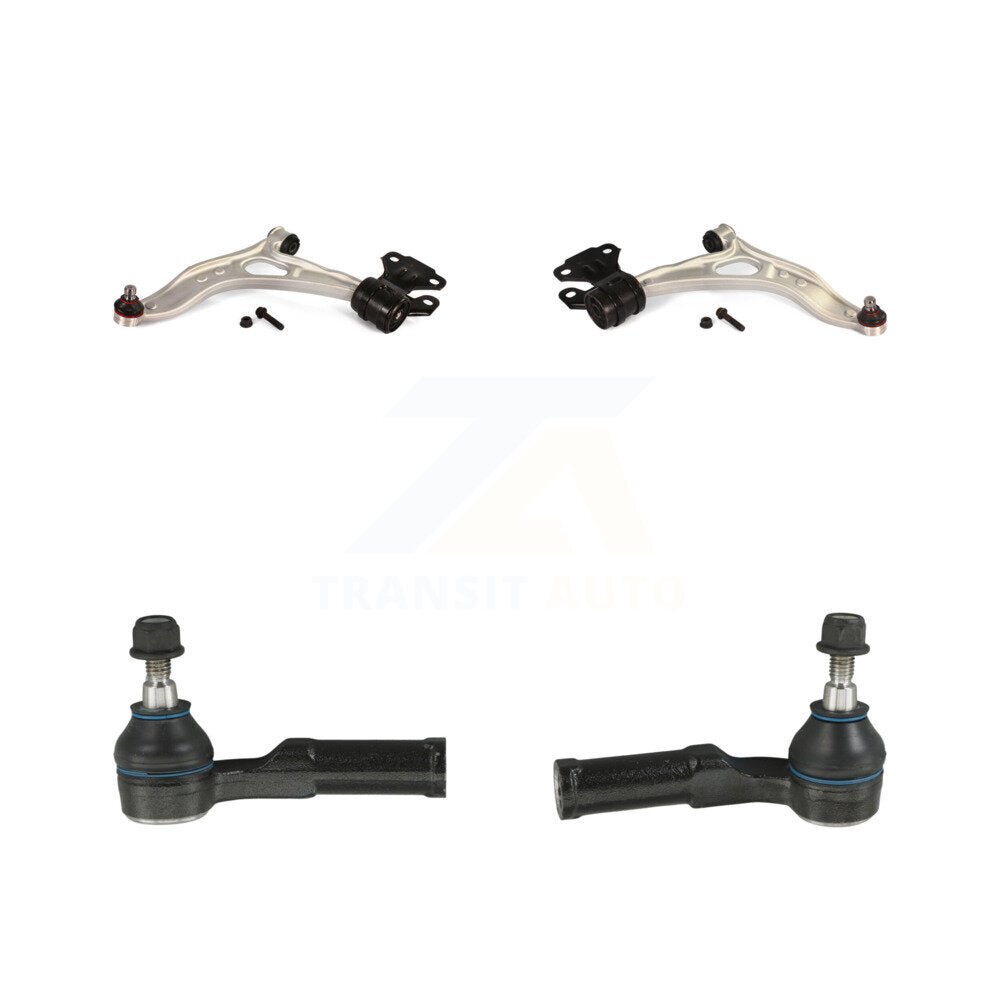 TOR Front Suspension Lower Control Arm Assembly And Outer Tie Rod End Kit For 2020-2023 Ford Transit Connect With Aluminum