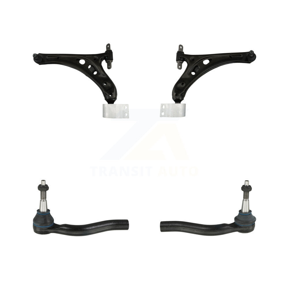 TOR Front Suspension Lower Control Arm Assembly And Outer Tie Rod End Kit For Chevrolet Traverse Buick Enclave Limited -