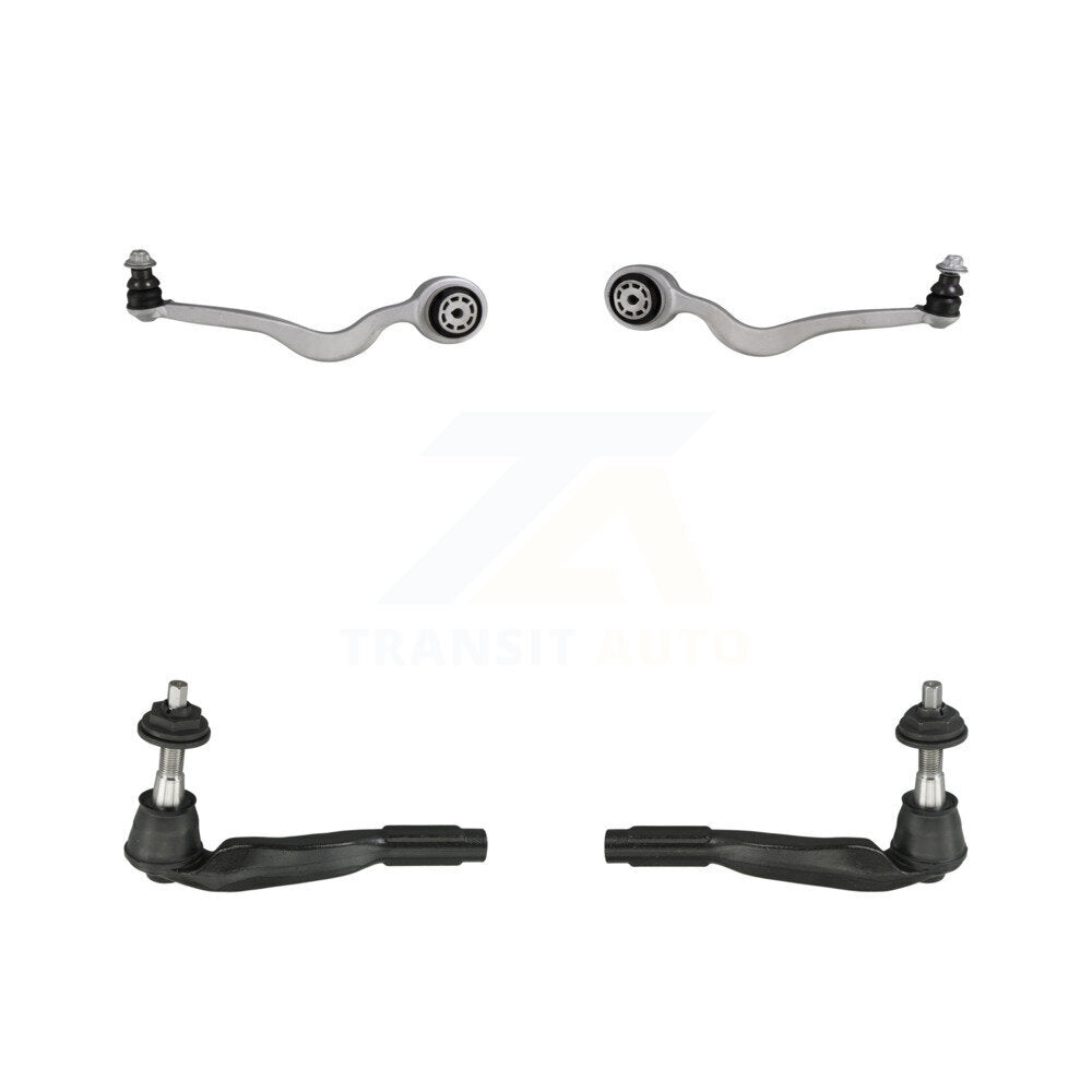 TOR Front Suspension Lower Forward Control Arm Assembly And Tie Rod End Kit For Mercedes-Benz GLC300 C300 C43 AMG E450 C400