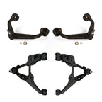 TOR Front Suspension Upper And Lower Control Arm Assembly With Ball Joints Kit For 2011-2019 GMC Chevrolet Sierra 2500 HD Silverado 3500 - Left Right Side (Driver Passenger) KTR-106001