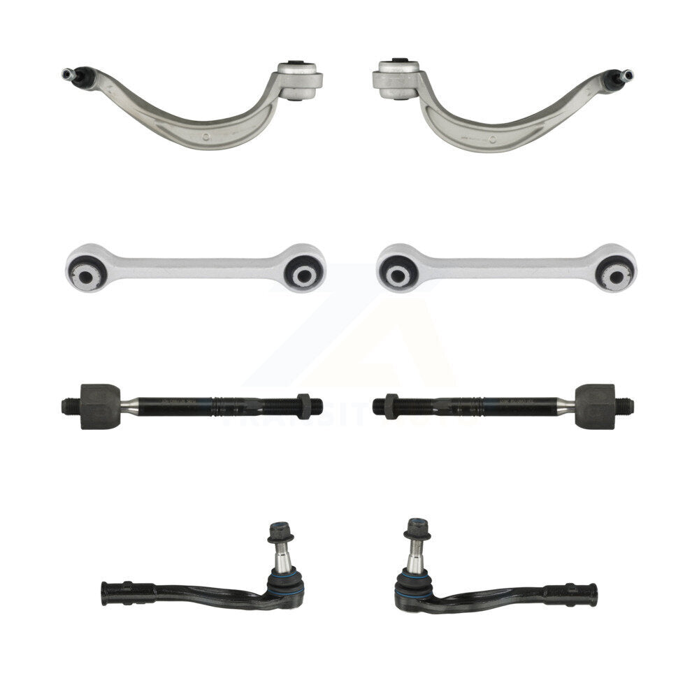 TOR Front Suspension Lower Rearward Control Arm And Ball Joint Assembly Steering Tie Rod End Stabilizer Bar Link Kit (8Pc)