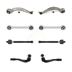 TOR Front Suspension Lower Rearward Control Arm And Ball Joint Assembly Steering Tie Rod End Stabilizer Bar Link Kit (8Pc) For Audi Q5 SQ5 - Left Right Side (Driver Passenger) KTR-106004