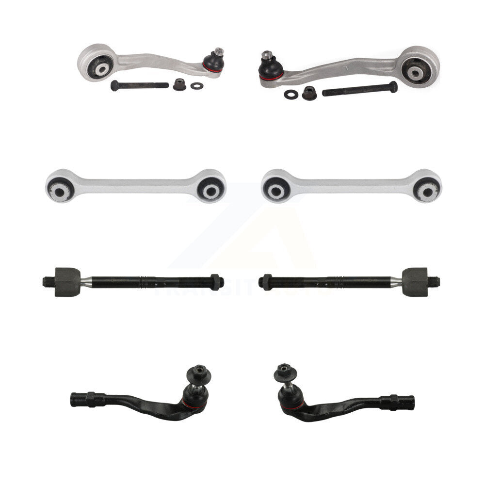 TOR Front Suspension Upper Rearward Control Arm And Ball Joint Assembly Steering Tie Rod End Stabilizer Bar Link Kit (8Pc)