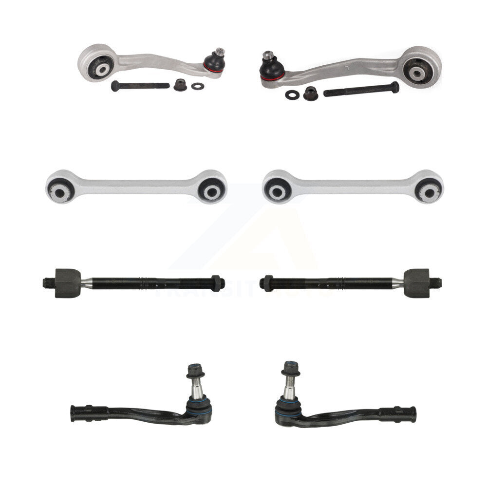 TOR Front Suspension Upper Rearward Control Arm And Ball Joint Assembly Steering Tie Rod End Stabilizer Bar Link Kit (8Pc)