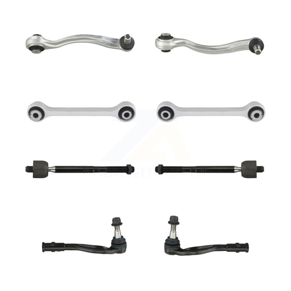 TOR Front Suspension Upper Rearward Control Arm And Ball Joint Assembly Steering Tie Rod End Stabilizer Bar Link Kit (8Pc)