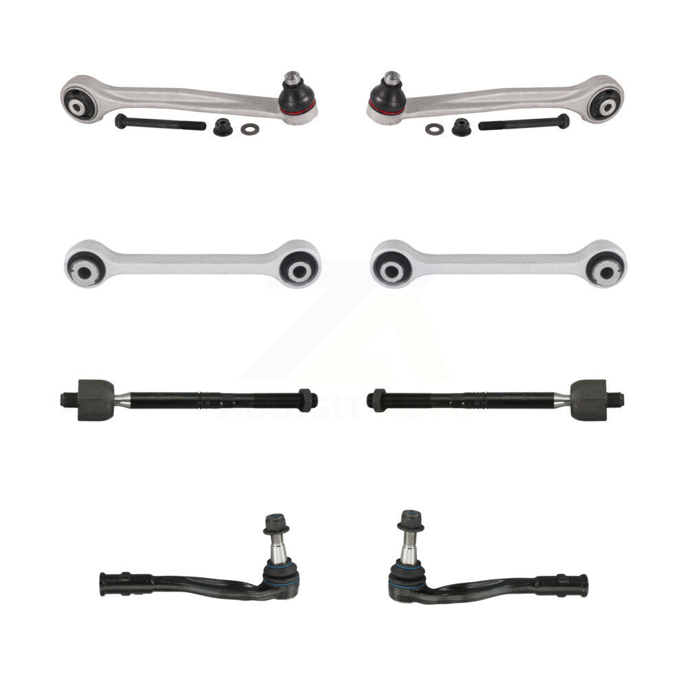 TOR Front SuspensionUpper Forward Control Arm And Ball Joint Assembly Steering Tie Rod End Stabilizer Bar Link Kit (8Pc)