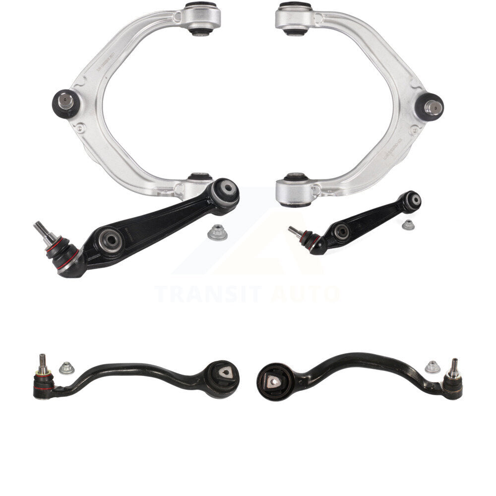 TOR Front Upper Lower Rearward Forward Suspension Control Arm Kit (6Pc) For BMW X5 X6 - Left Right Side (Driver Passenger)