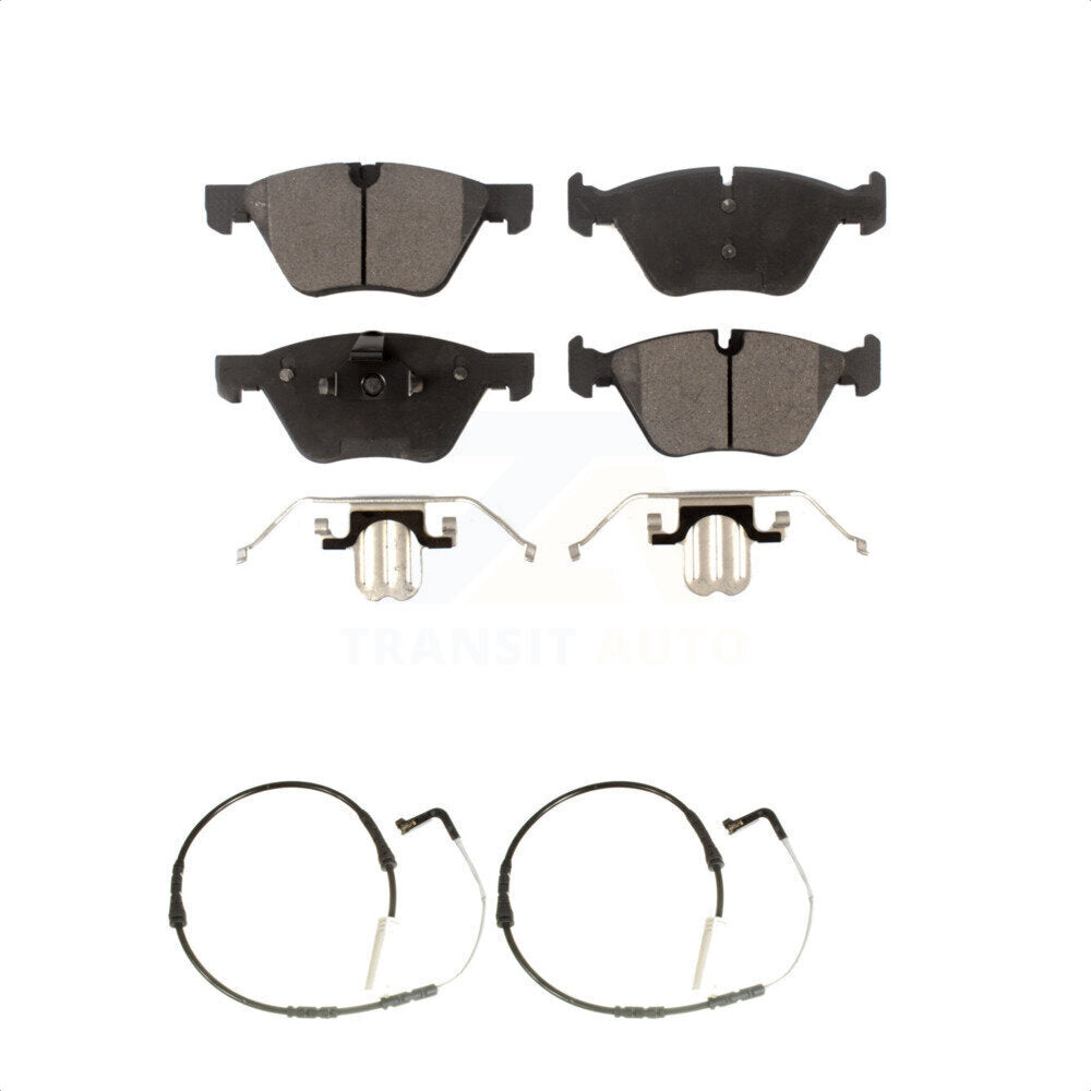 TEC Front Ceramic Disc Brake Pads And Wear Sensors Kit For BMW 328xi 328i KTW-100896