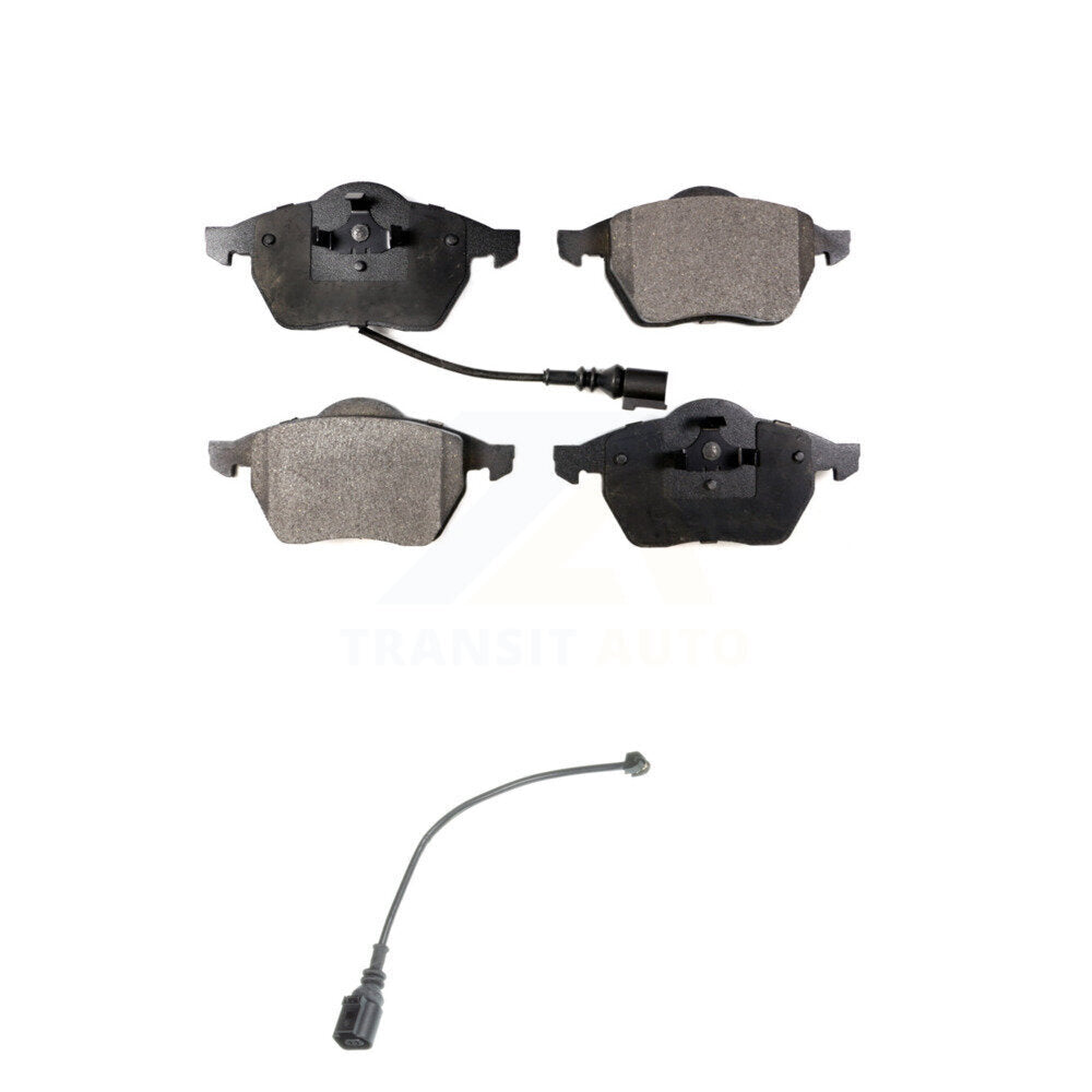 TEC Front Ceramic Disc Brake Pads And Extra Wear Sensors Kit For 2004-2006 Audi TT Quattro 1.8L KTW-102006