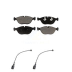TEC Front Ceramic Disc Brake Pads And Wear Sensors Kit For Audi TT Quattro Volkswagen R32 3.2L KTW-102034