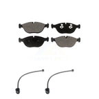 TEC Front Ceramic Disc Brake Pads And Wear Sensors Kit For Audi TT Quattro Volkswagen R32 3.2L KTW-102035