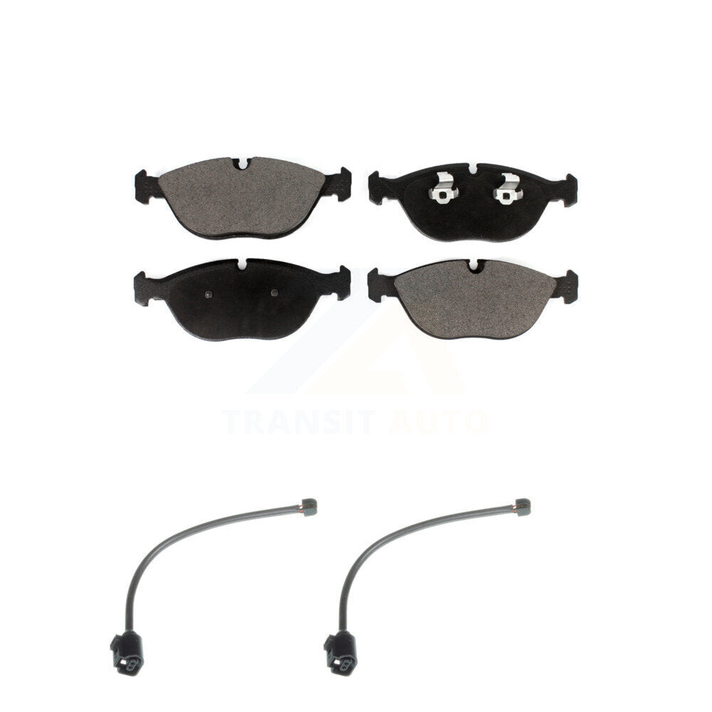 TEC Front Ceramic Disc Brake Pads And Wear Sensors Kit For Audi TT Quattro Volkswagen R32 3.2L KTW-102035