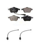 TEC Front Ceramic Disc Brake Pads And Extra Wear Sensors Kit For 2004-2006 Audi TT Quattro 1.8L KTW-102037
