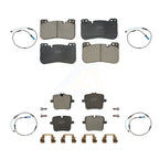 TEC Front Rear Ceramic Disc Brake Pads And Wear Sensors Kit For BMW M8 M5 Gran Coupe KTW-102172