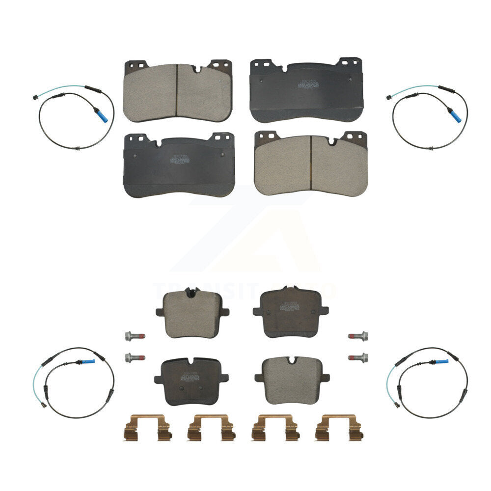 TEC Front Rear Ceramic Disc Brake Pads And Wear Sensors Kit For BMW M8 M5 Gran Coupe KTW-102172