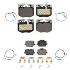 TEC Front Rear Ceramic Disc Brake Pads And Wear Sensors Kit For Toyota GR Supra KTW-102173