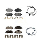 TEC Front Rear Ceramic Disc Brake Pads And Wear Sensors Kit For Mini Cooper With 294mm Diameter Rotor KTW-102180