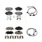 TEC Front Rear Ceramic Disc Brake Pads And Wear Sensors Kit For Mini Cooper With 280mm Diameter Rotor KTW-102182